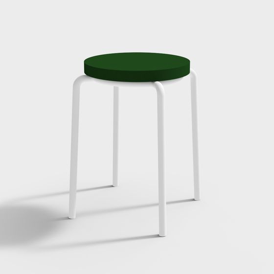Urban Minimalist Stool 3D model
