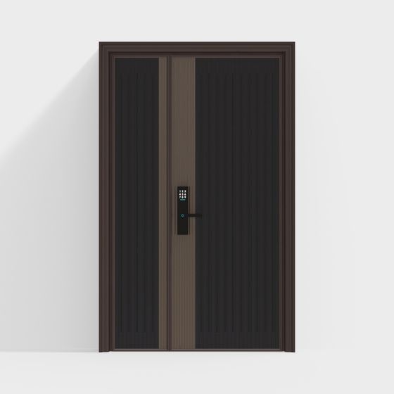 Smart Door 3D Model for Modern Aesthetics