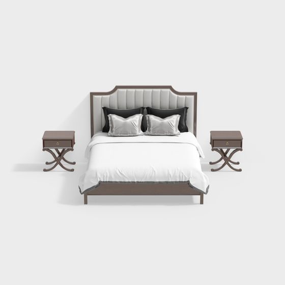 Cama doble americana