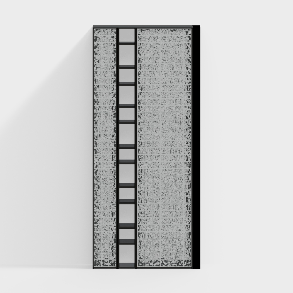 Modern living room partition screen