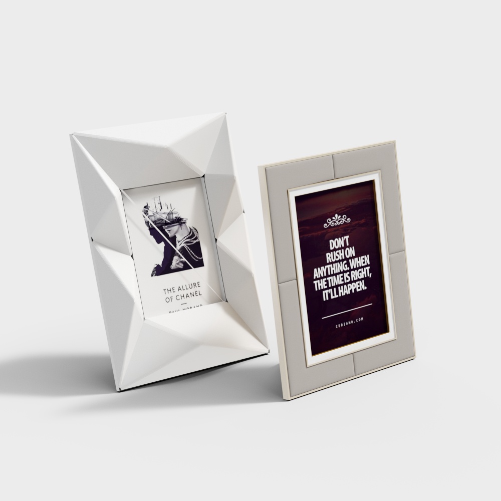 Postmodern photo frame