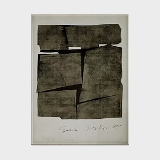 Stylish Abstract Stone Block 3D Model for Creative Use