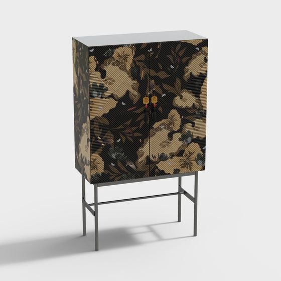 Urban Oasis Cabinet 3D model