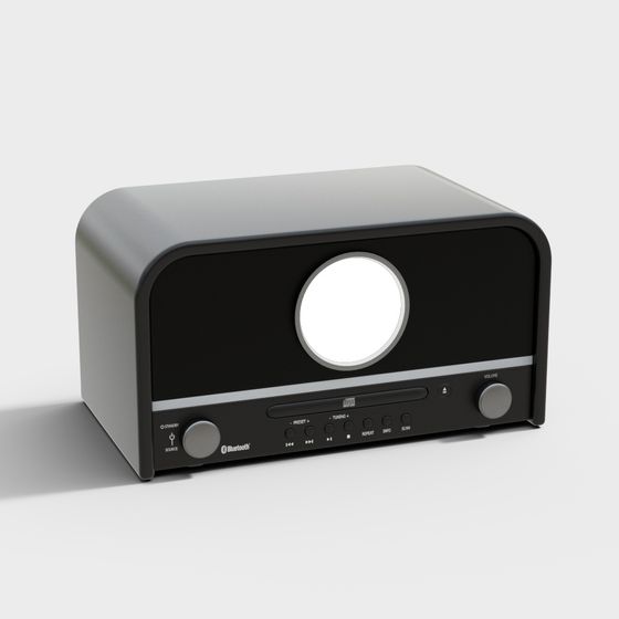 Vintage Bluetooth Speaker 3D model