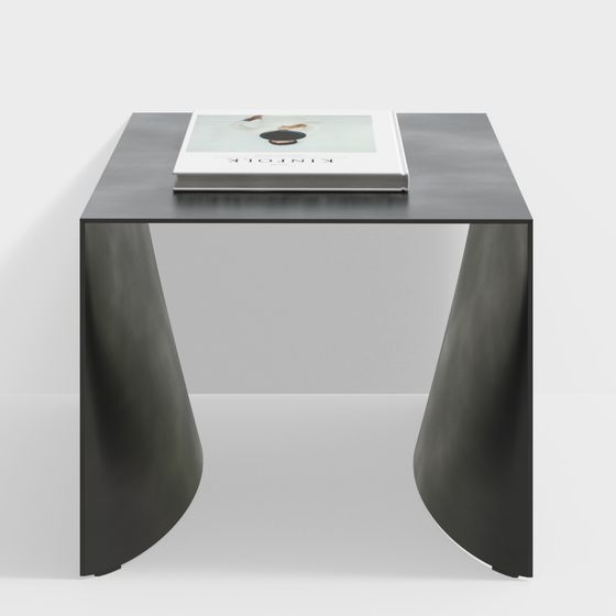 Minimalist Metal Table 3D model