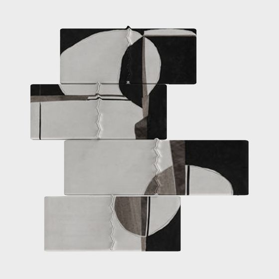 Stylish Abstract Geometric Puzzle 3D Model