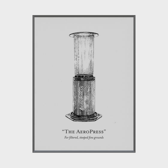 AeroPress 3D Model for Coffee Lovers