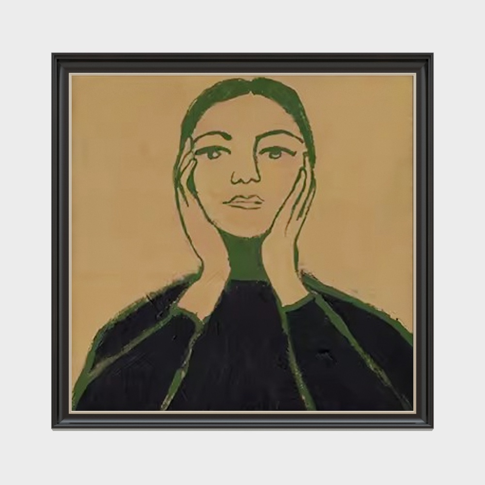 Abstract Portrait 3D model for Creative Projects