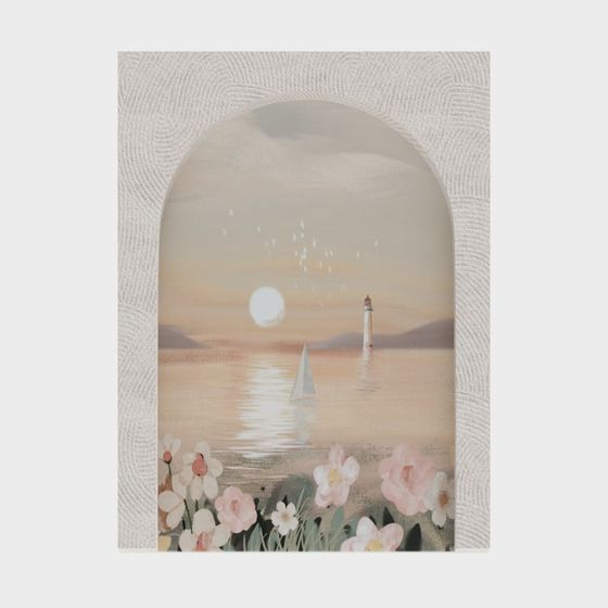 Lighthouse Sunset Archway 3D model for Tranquil Spaces