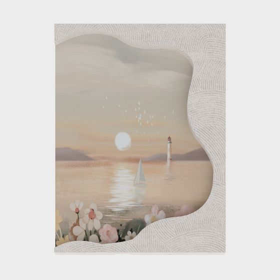 Lighthouse Sunset 3D model for Tranquil Environments