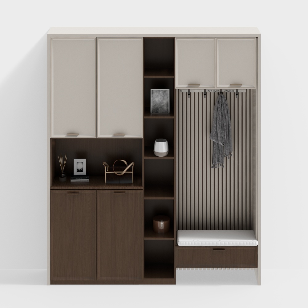 Armoire à chaussures de style ancien moderne