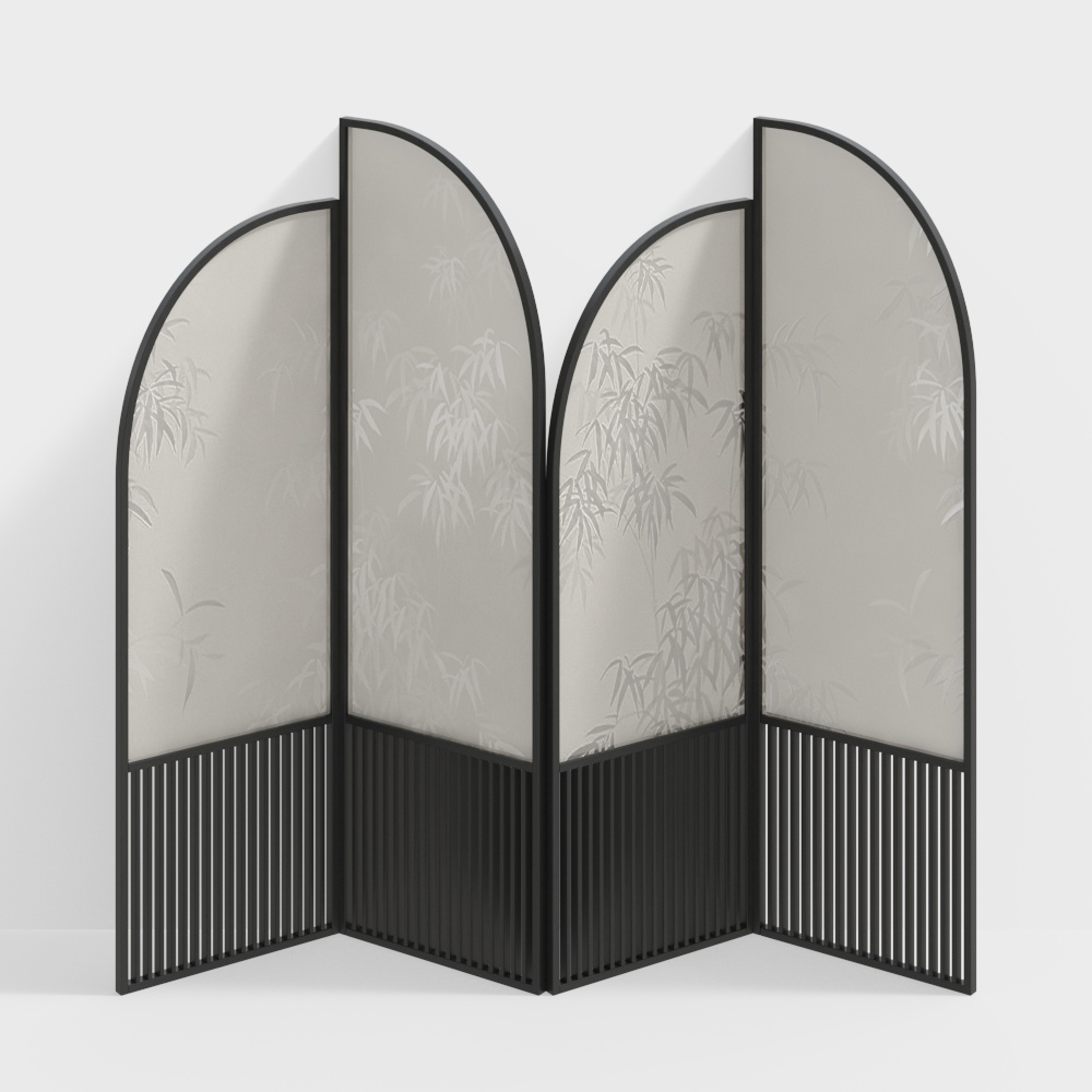 Mành chắn kiểu Trung Quốc mới