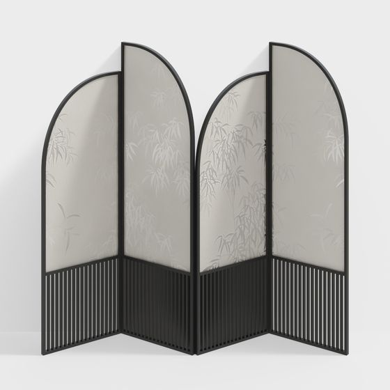 Mành chắn kiểu Trung Quốc mới