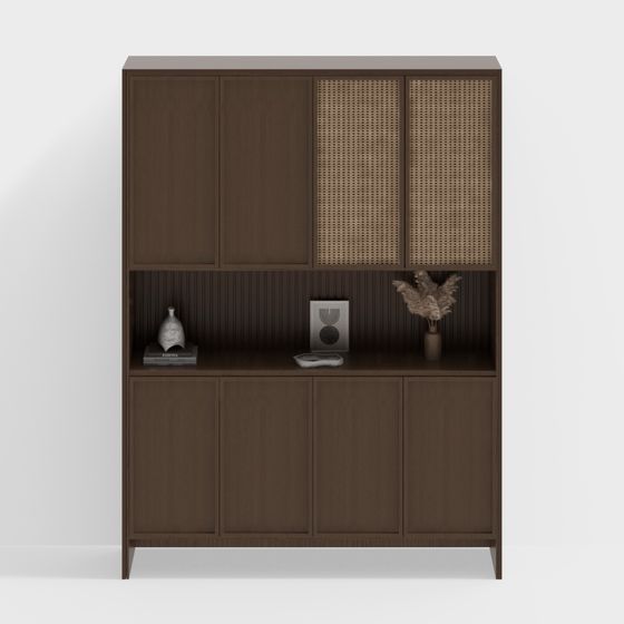 Mid-Century Modern Cabinet 3D model