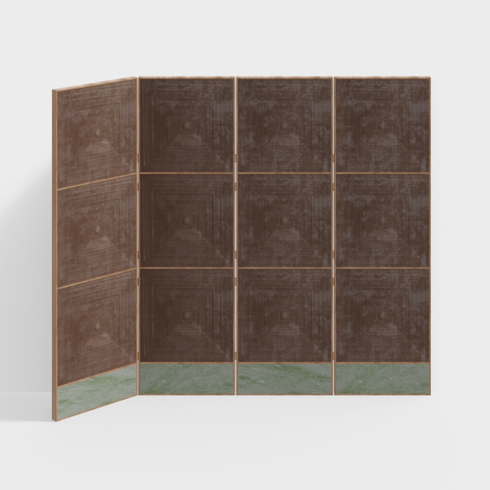 Màn chắn gỗ công nghiệp hiện đại