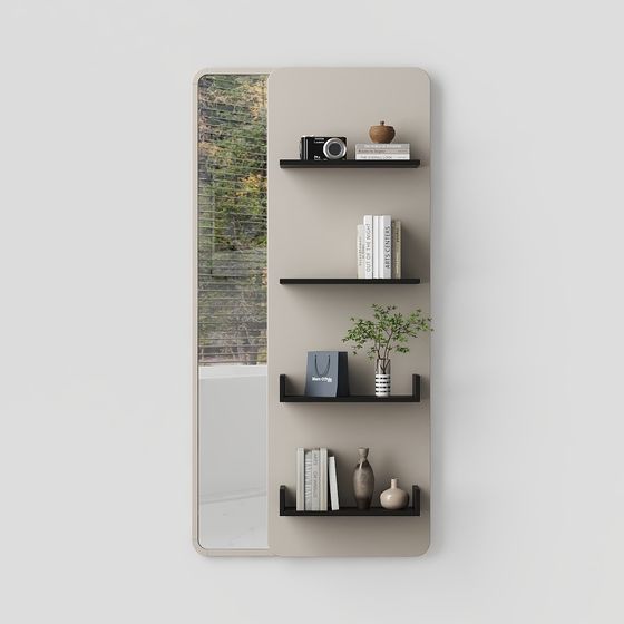 Moderne minimalistische Stil-Piercingspiegel