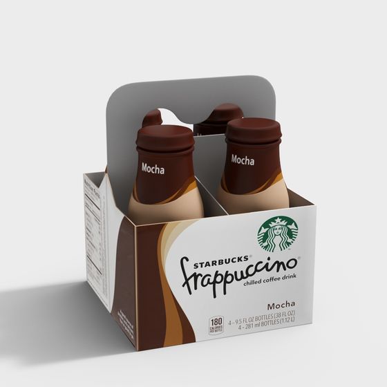 Starbucks Mocha Frappuccino 3D model