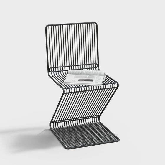 Zigzag Chair 3D model