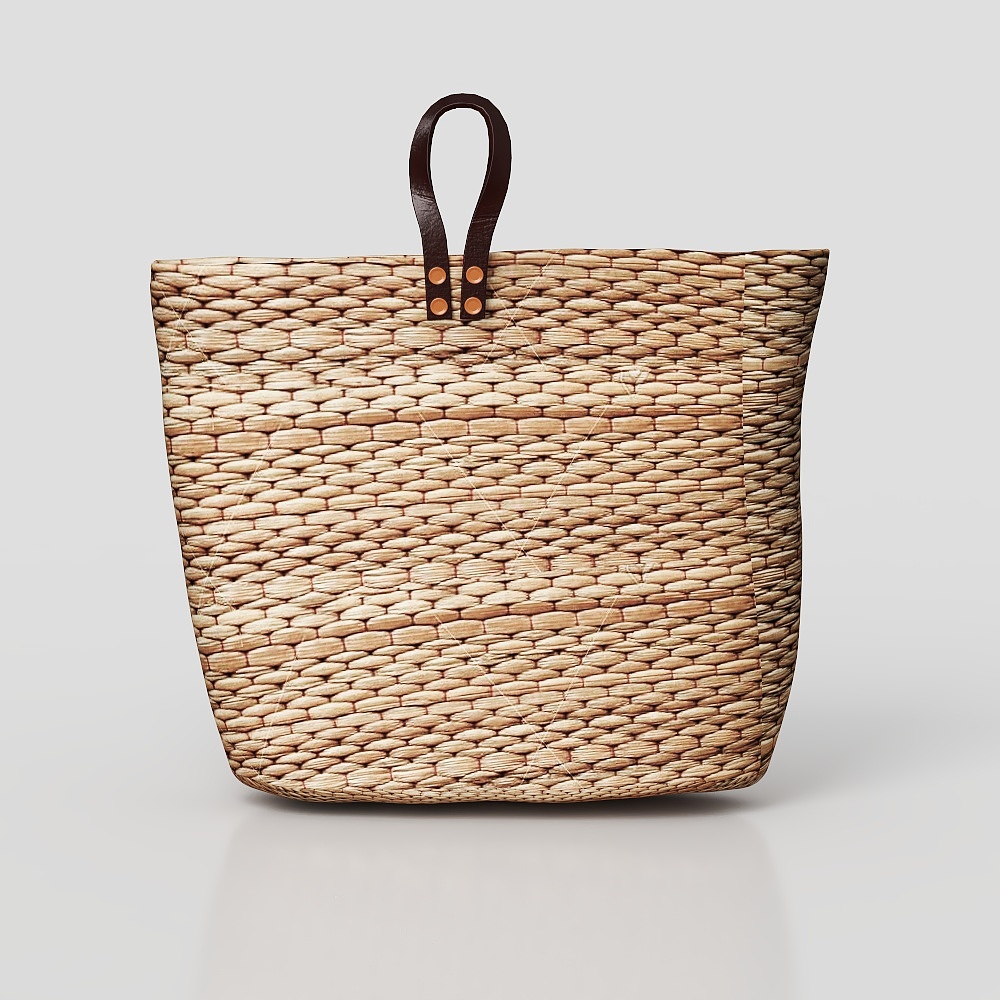 Woven Bag 3D Model for Creative Projects