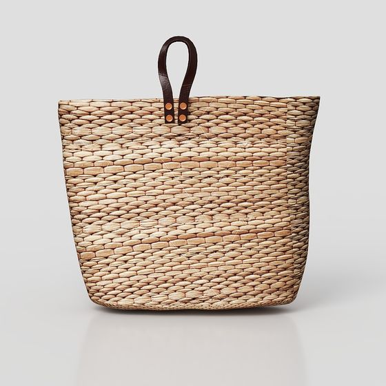 Woven Bag 3D Model for Creative Projects