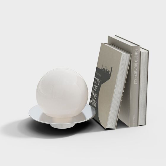 Minimalist Desk Corner 3D model