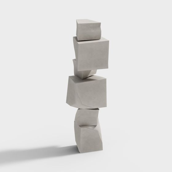 Balance Tower 3D model