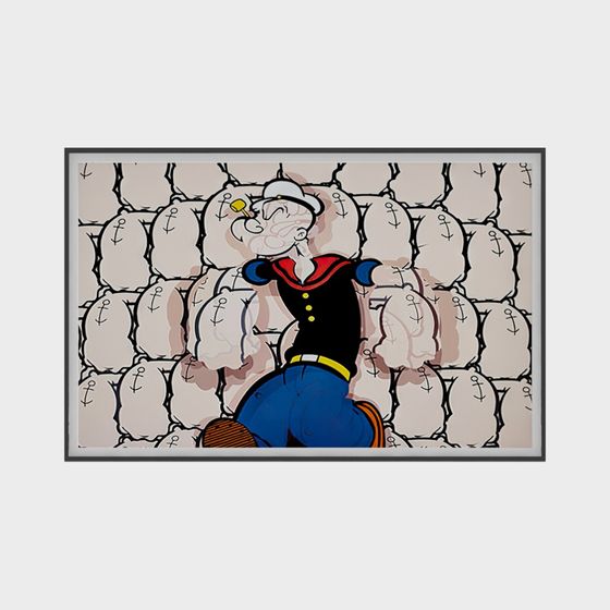 Popeye the Sailor 3D Model for Modern Designs