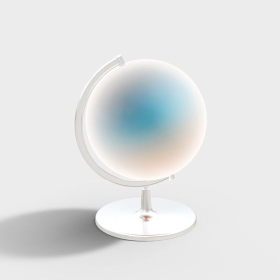 Sphere Globe 3D Model Design