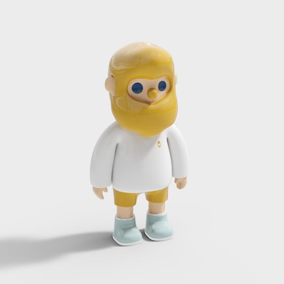 Charming Minion 3D Model for Creative Projects