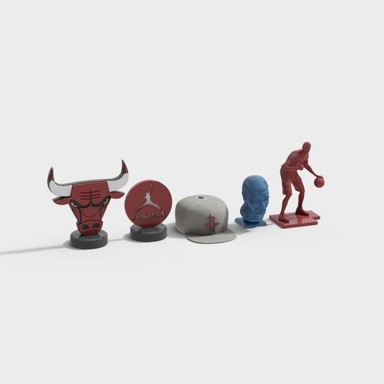 Basketball Culture Inspired 3D Model Collection