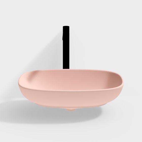 Elegant Floating Sink 3D model