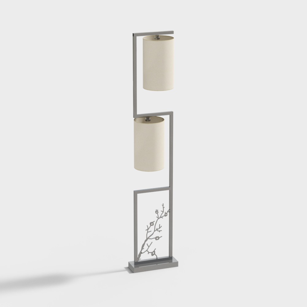 New Chinese floor lamp