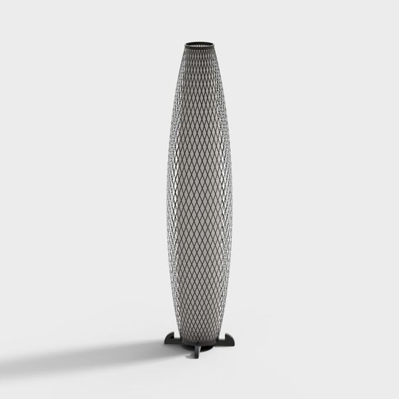 Geometric Art Vase 3D model
