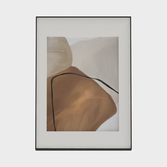 Hazy Shadow 3D Model for Creative Projects