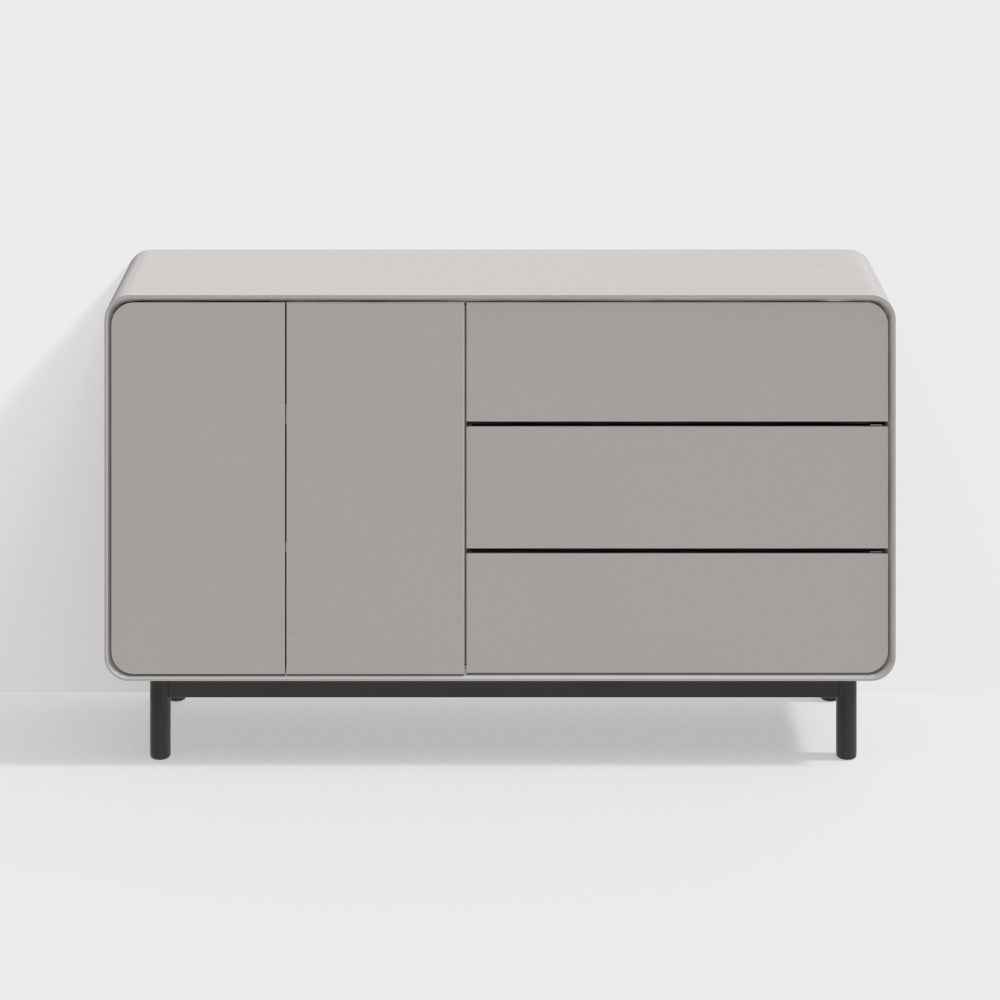 Minimalist Entryway Cabinet