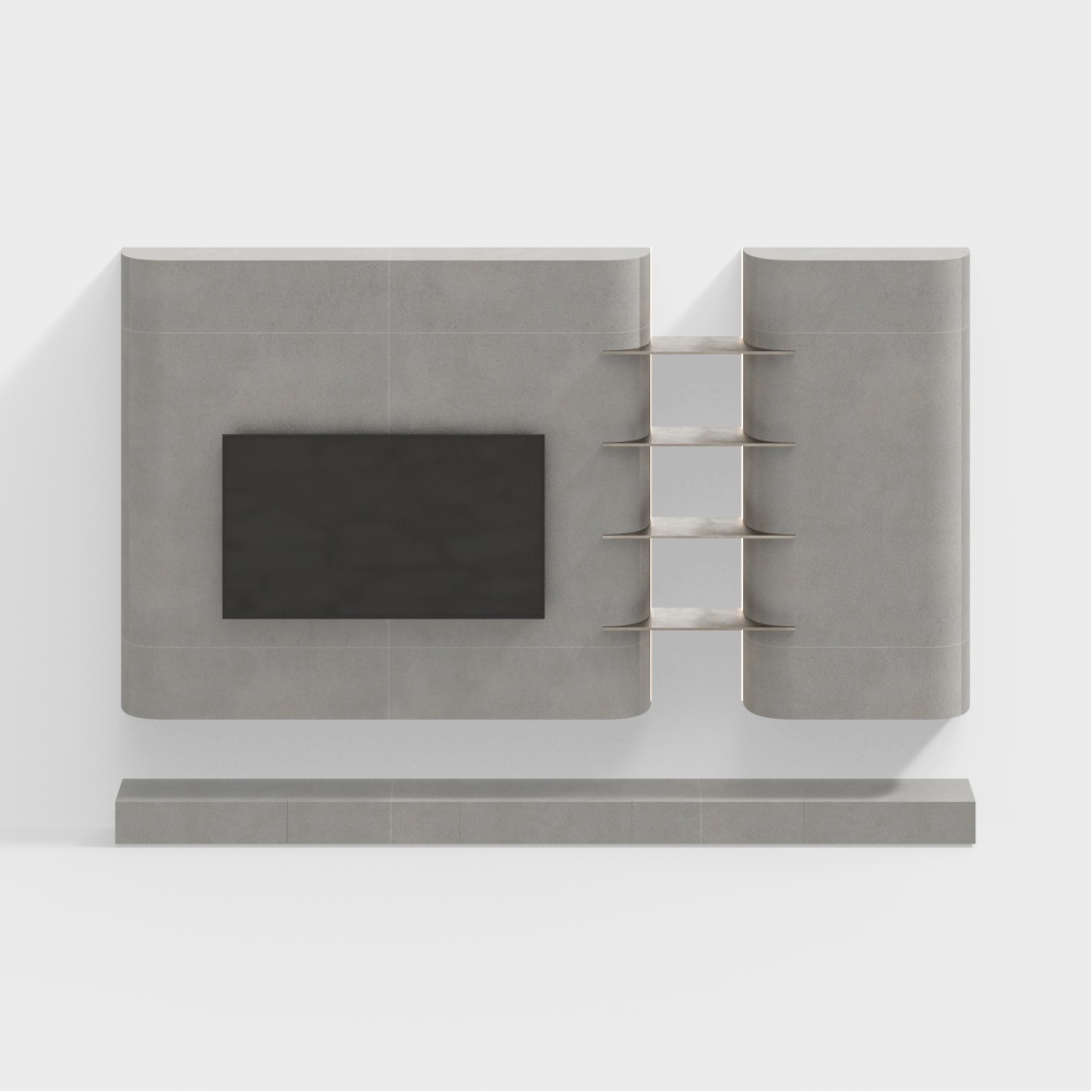 Wabi-Sabi TV Background Wall