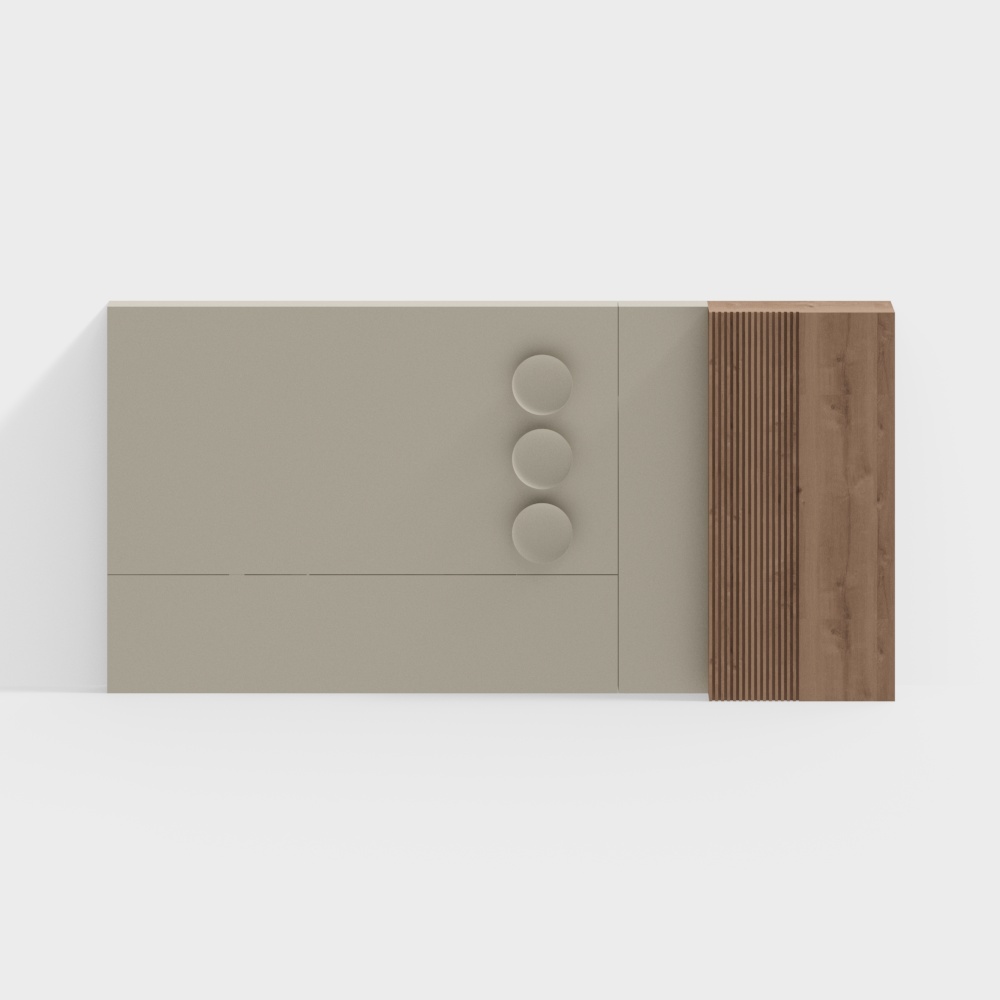 Mur de fond sablé crème moderne