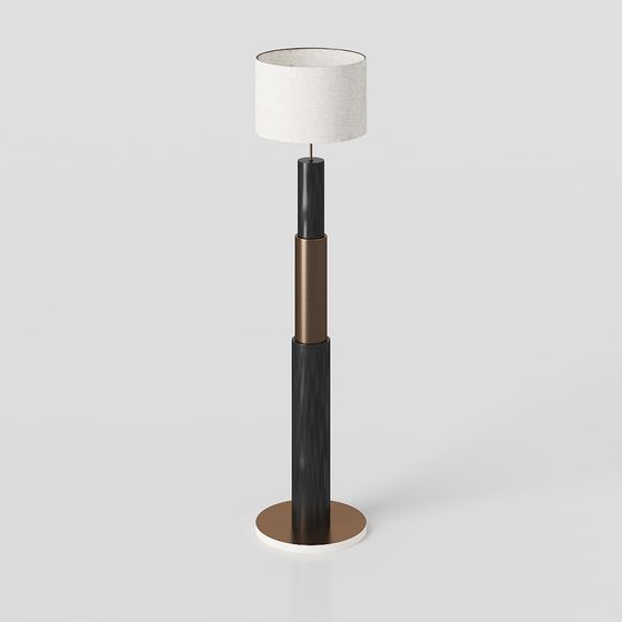 Modern Minimalist Low Polygon Lamp 3D model