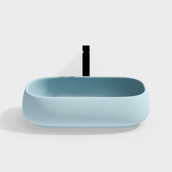 Minimalist Sink 3D Model