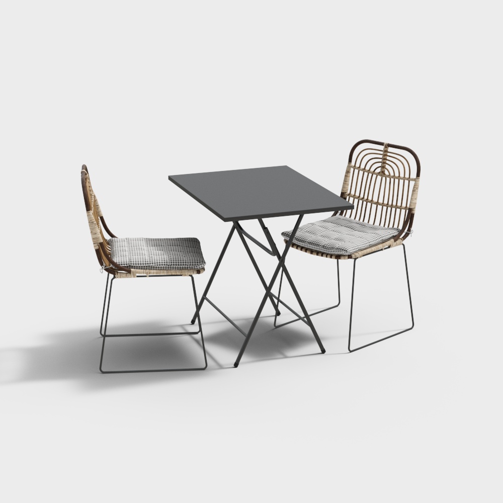 現代戶外桌椅組合