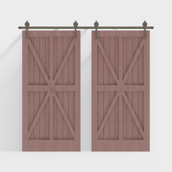 Industrieller Wind Scheunentor