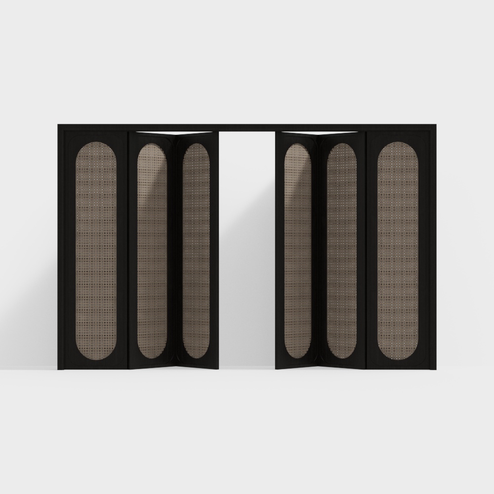 ประตูพับสไตล์ Wabi-sabi