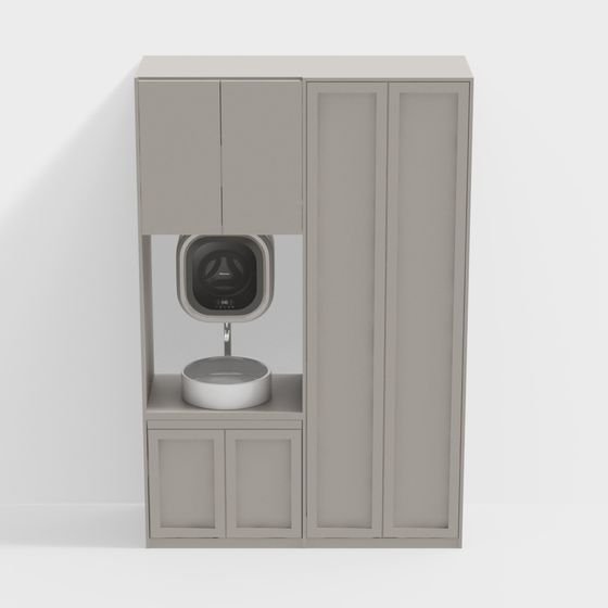 Urban Laundry Station 3D model