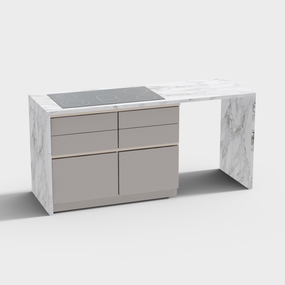 현대식 나카시마 부엌