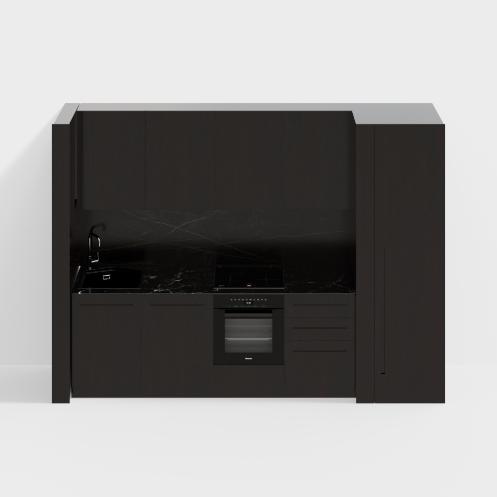 Modern solid wood cabinets