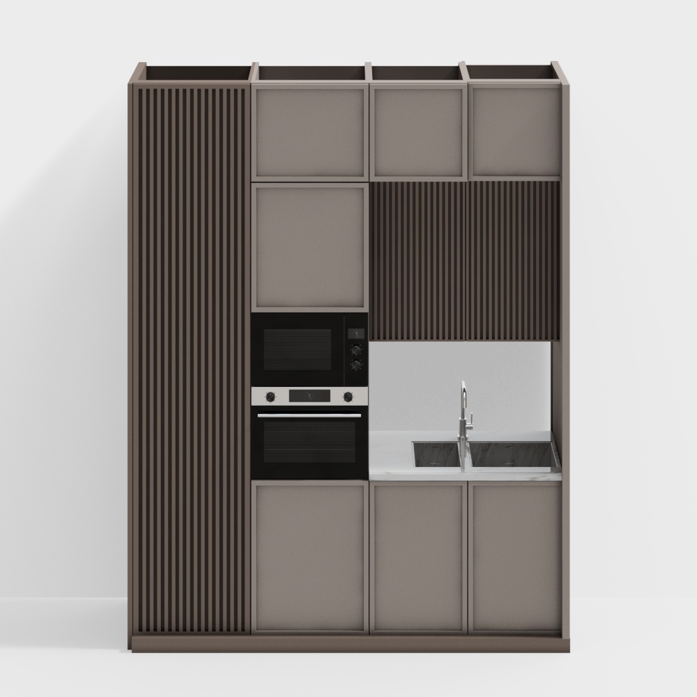 Armoire intégrée moderne