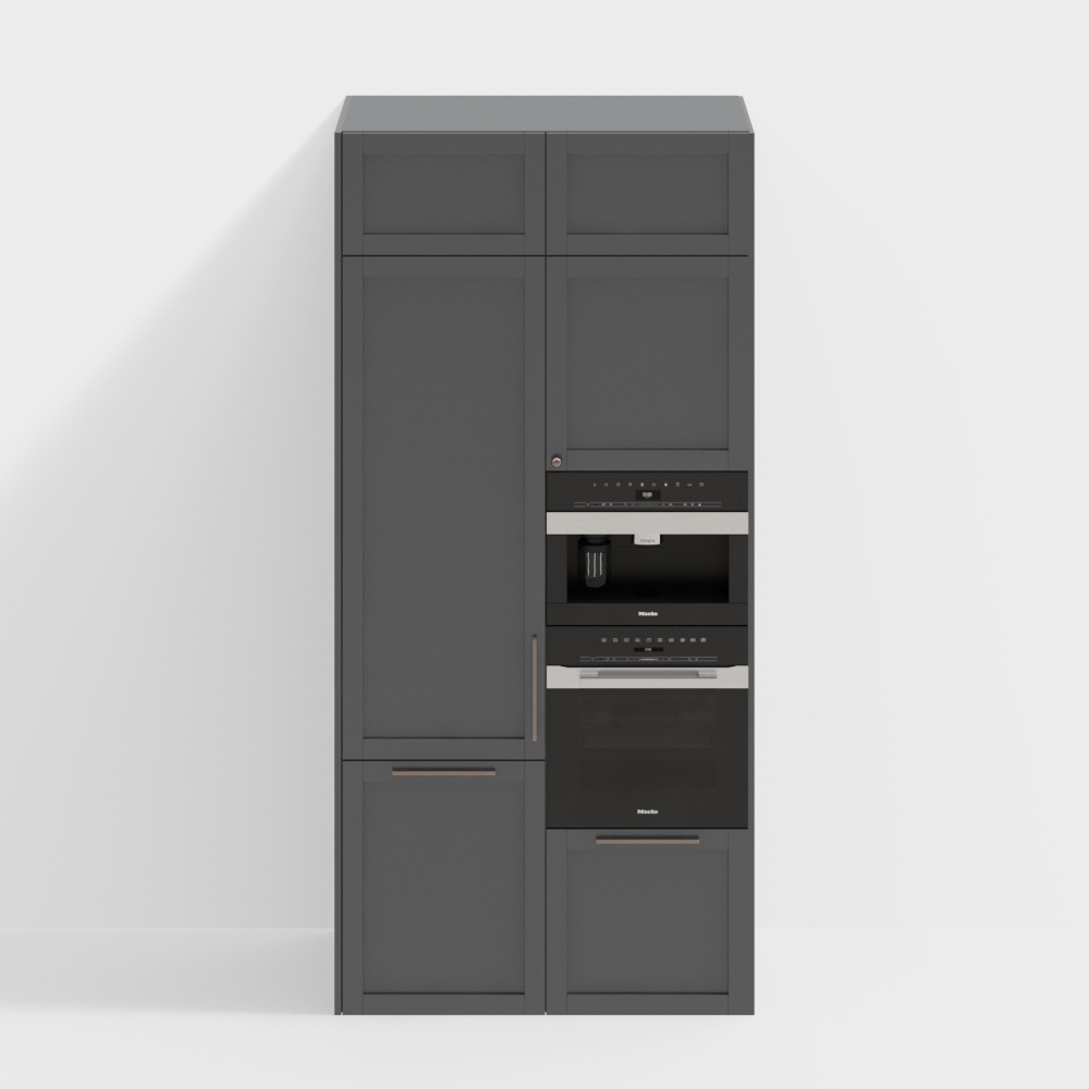 Un simple cabinet intégré européen