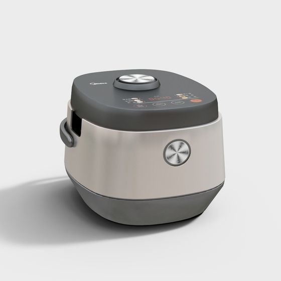 Smart Rice Cooker 3D model for Contemporary Interiors