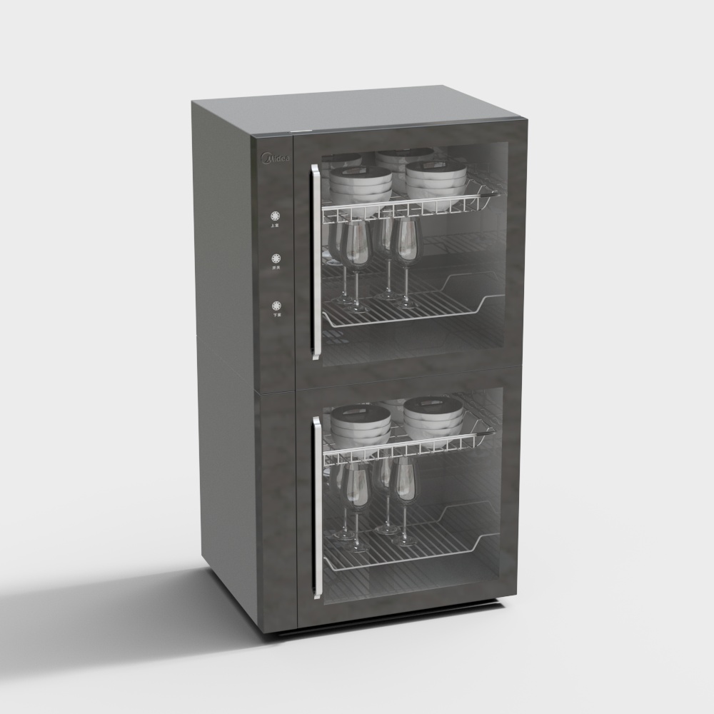 Double-layer disinfection cabinet (classified binding