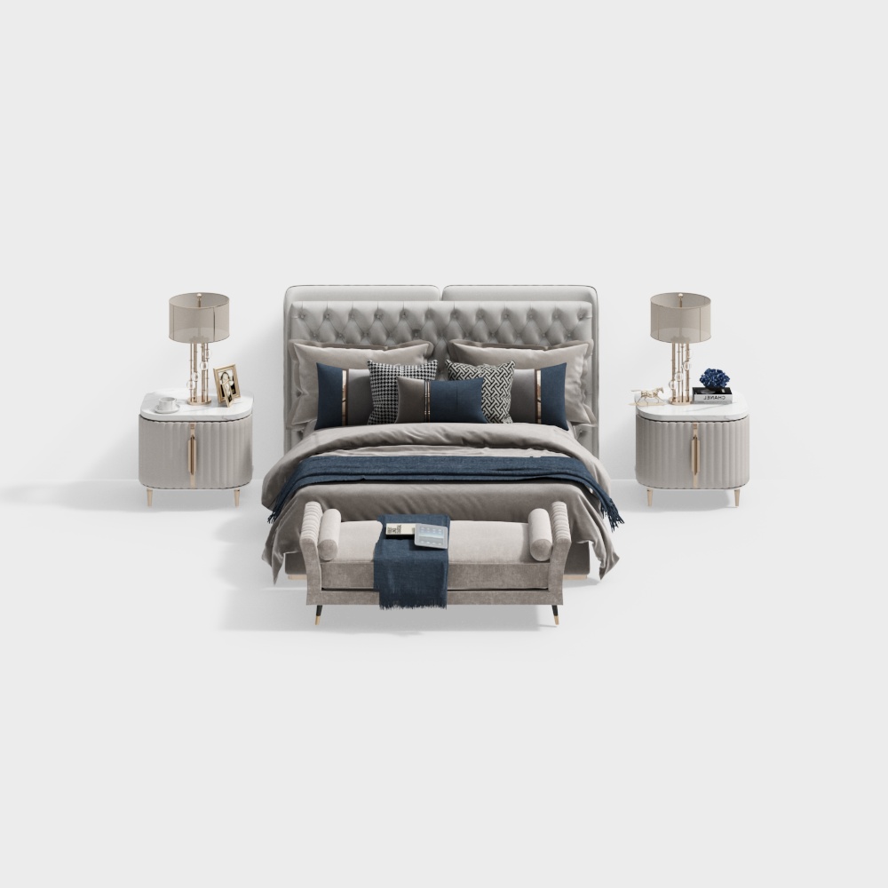 Dormitorio Cama Doble Cama Queen